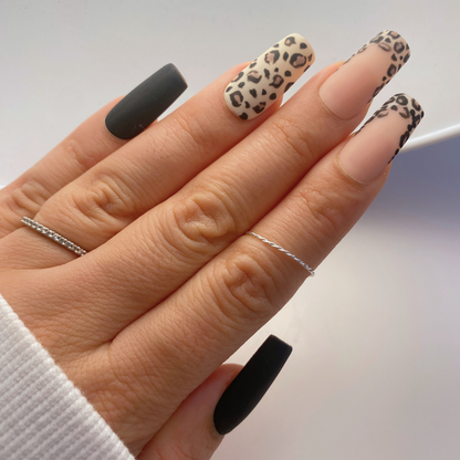 press on nails motifs animaux