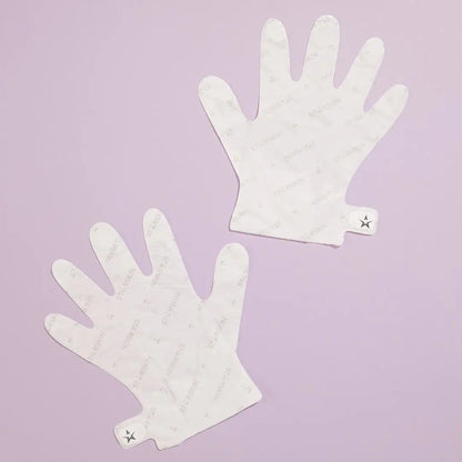 gants hydratants sur fond violet starkin