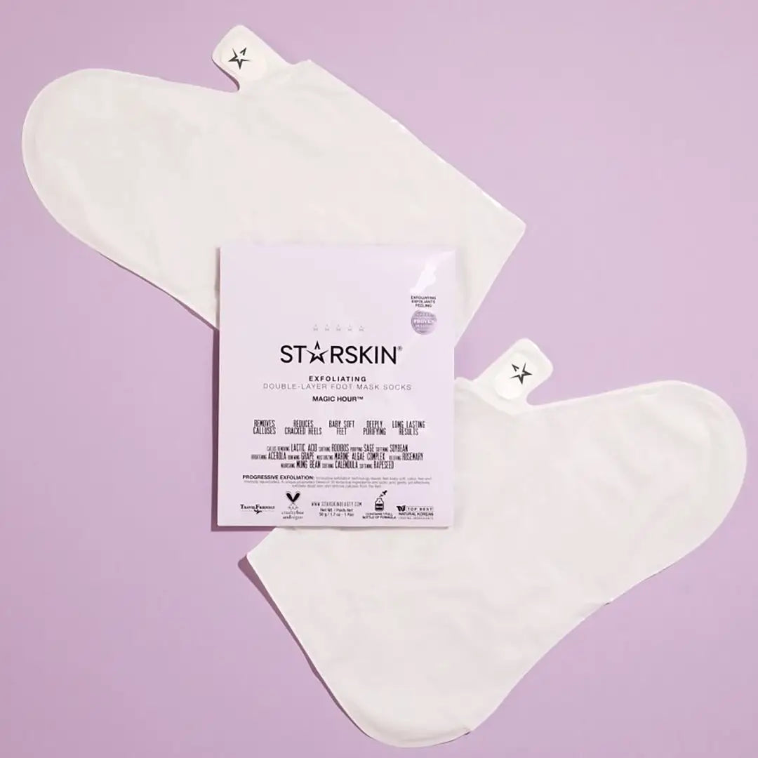 Masque pour les pieds starskin violet