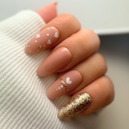 press on nails coeur st valentin